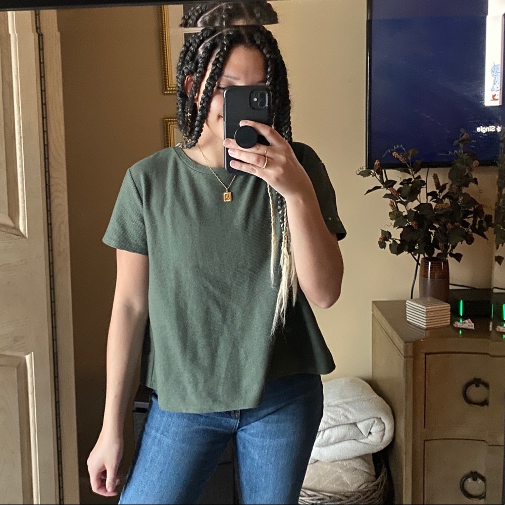 Hunter Green Loft Top